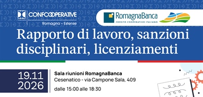 “Rapporto di lavoro, sanzioni disciplinari, licenziamenti”
